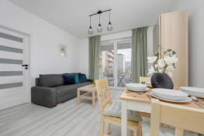 Modern Apartment with Balcony & Parking Warsaw Mokotów by Noclegi Renters